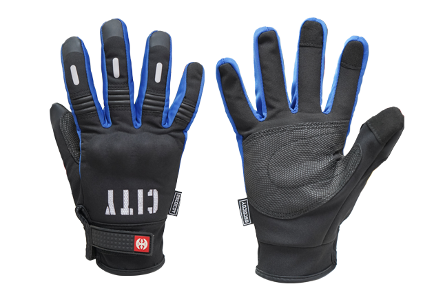 GUANTES TACTIL CITY AZUL